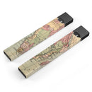 The Vintage African Map - Premium Decal Protective Skin-Wrap Sticker compatible with the Juul Labs vaping device