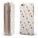 The Vintage All Over Kite Flying Pattern iPhone 6/6s or 6/6s Plus 2-Piece Hybrid INK-Fuzed Case