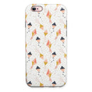 The Vintage All Over Kite Flying Pattern iPhone 6/6s or 6/6s Plus 2-Piece Hybrid INK-Fuzed Case