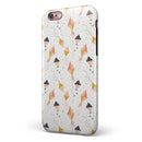 The Vintage All Over Kite Flying Pattern iPhone 6/6s or 6/6s Plus 2-Piece Hybrid INK-Fuzed Case