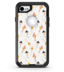 The Vintage All Over Kite Flying Pattern 4 - iPhone 7 or 8 OtterBox Case & Skin Kits