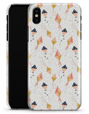 The Vintage All Over Kite Flying Pattern - iPhone X Clipit Case