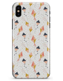 The Vintage All Over Kite Flying Pattern - iPhone X Clipit Case