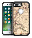 The Vintage Amerique Overview Map - iPhone 7 Plus/8 Plus OtterBox Case & Skin Kits