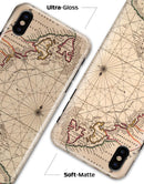 The Vintage Amerique Overview Map - iPhone X Clipit Case