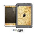 The Vintage Antique Gold Grunge Pattern Skin for the Apple iPad Mini LifeProof Case