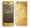 The Vintage Antique Gold Grunge Pattern Skin for the Apple iPhone 5c