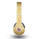 The Vintage Antique Gold Grunge Pattern Skin for the Beats by Dre Original Solo-Solo HD Headphones