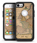 The Vintage Atlantic Ocean Map Pattern - iPhone 7 or 8 OtterBox Case & Skin Kits