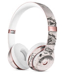 The Vintage Black and White Gulf of Mexico Map Full-Body Skin Kit for the Beats by Dre Solo 3 Wireless Headphones