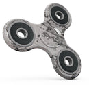 The Vintage Black and White Gulf of Mexico Map Full-Body Fidget Spinner Skin-Kit