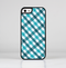 The Vintage Blue & Black Plaid Skin-Sert Case for the Apple iPhone 5/5s