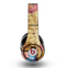 The Vintage Blue Butterfly Background Skin for the Original Beats by Dre Studio Headphones