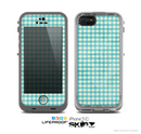 The Vintage Blue Plaid Skin for the Apple iPhone 5c LifeProof Case