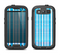 The Vintage Blue Striped Pattern V4 Samsung Galaxy S3 LifeProof Fre Case Skin Set