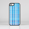 The Vintage Blue Striped Pattern V4 Skin-Sert Case for the Apple iPhone 5c
