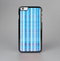 The Vintage Blue Striped Pattern V4 Skin-Sert for the Apple iPhone 6 Skin-Sert Case