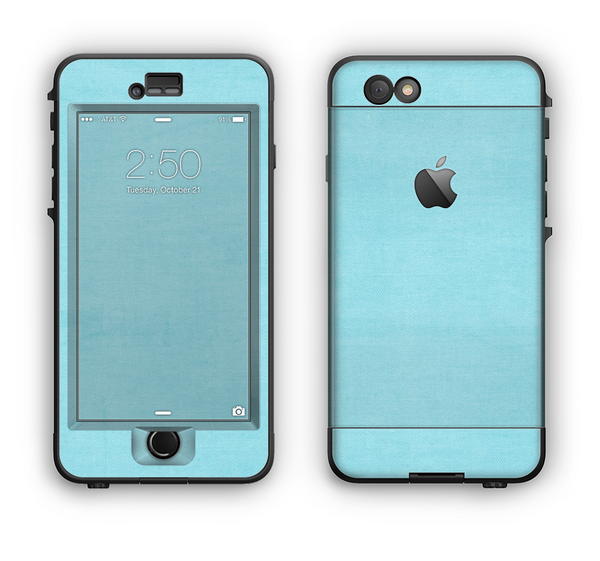 The Vintage Blue Surface Apple iPhone 6 LifeProof Nuud Case Skin Set
