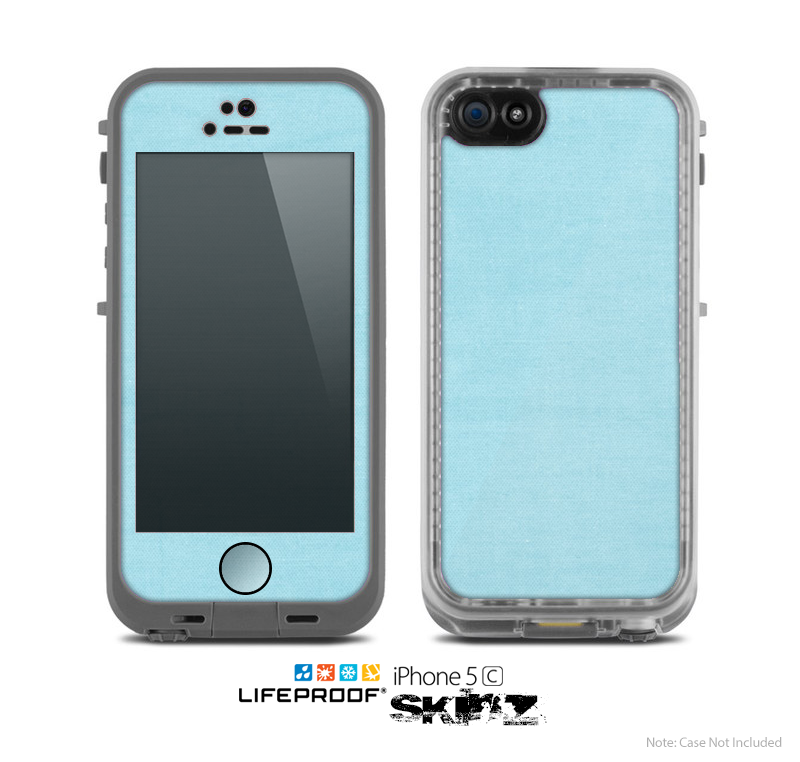 The Vintage Blue Surface Skin for the Apple iPhone 5c LifeProof Case