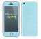 The Vintage Blue Surface Skin for the Apple iPhone 5c