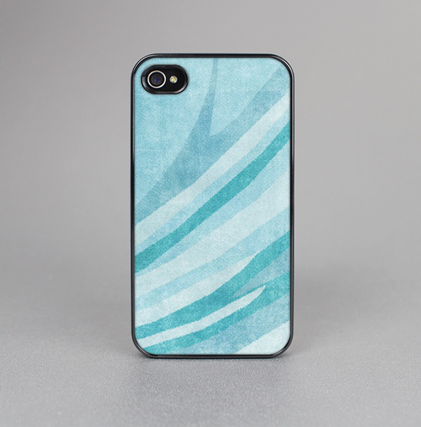 The Vintage Blue Swirled Skin-Sert for the Apple iPhone 4-4s Skin-Sert Case
