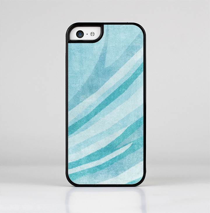 The Vintage Blue Swirled Skin-Sert Case for the Apple iPhone 5c
