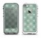 The Vintage Blue & Tan Circles Apple iPhone 5-5s LifeProof Fre Case Skin Set