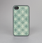 The Vintage Blue & Tan Circles Skin-Sert for the Apple iPhone 4-4s Skin-Sert Case