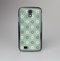 The Vintage Blue & Tan Circles Skin-Sert Case for the Samsung Galaxy S4