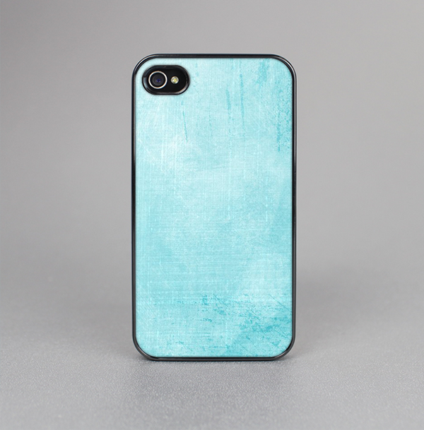 The Vintage Blue Textured Surface Skin-Sert for the Apple iPhone 4-4s Skin-Sert Case