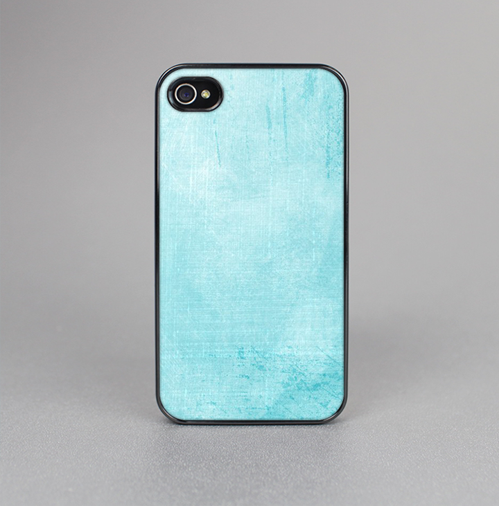 The Vintage Blue Textured Surface Skin-Sert for the Apple iPhone 4-4s Skin-Sert Case