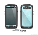 The Vintage Blue Textured Surface Skin For The Samsung Galaxy S3 LifeProof Case