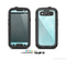 The Vintage Blue Textured Surface Skin For The Samsung Galaxy S3 LifeProof Case