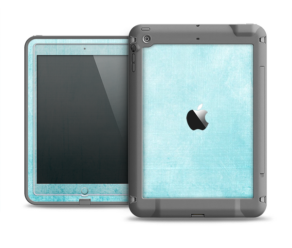 The Vintage Blue Textured Surface Apple iPad Mini LifeProof Fre Case Skin Set