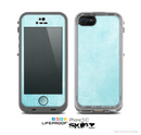 The Vintage Blue Textured Surface Skin for the Apple iPhone 5c LifeProof Case