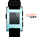 The Vintage Blue Textured Surface Skin for the Pebble SmartWatch