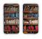 The Vintage Bookcase V1 Apple iPhone 6 LifeProof Nuud Case Skin Set
