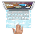 The Vintage Cloudy Skies Skin Set for the Apple MacBook Pro 15" with Retina Display