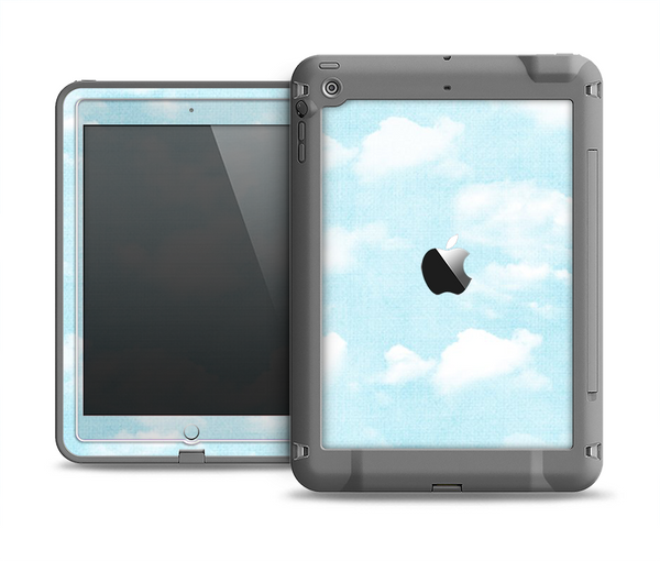 The Vintage Cloudy Skies Apple iPad Mini LifeProof Fre Case Skin Set