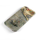 The Vintage Coast Map iPhone 6/6s or 6/6s Plus 2-Piece Hybrid INK-Fuzed Case