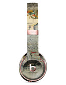 The Vintage Coast Map Full-Body Skin Kit for the Beats by Dre Solo 3 Wireless Headphones