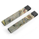 The Vintage Coast Map - Premium Decal Protective Skin-Wrap Sticker compatible with the Juul Labs vaping device