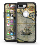 The Vintage Coast Map - iPhone 7 Plus/8 Plus OtterBox Case & Skin Kits
