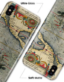 The Vintage Coast Map - iPhone X Clipit Case