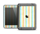 The Vintage Colored Stripes Apple iPad Air LifeProof Fre Case Skin Set