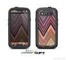 The Vintage Colored V3 Chevron Pattern Skin For The Samsung Galaxy S3 LifeProof Case