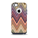 The Vintage Colored V3 Chevron Pattern Skin for the iPhone 5c OtterBox Commuter Case