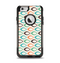 The Vintage Colored Vector Fish Icons Apple iPhone 6 Otterbox Commuter Case Skin Set