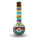 The Vintage Colored Wooden Planks Skin for the Beats by Dre Mixr Headphones