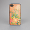 The Vintage Coral Floral Skin-Sert for the Apple iPhone 4-4s Skin-Sert Case